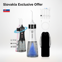 Hydropulseur Portable Rechargeable Sans Fil IPX7 335ml 3 Niveaux de Pression Marque Privée pour les Chaînes de Supermarchés en Slovaquie