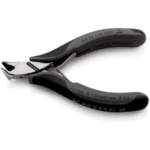 KNIPEX 64 32 120 ESD Coupe-câbles latéral ESD avec poignées multi-composants 120 mm - Product Image 2