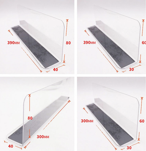 Rak <span class=keywords><strong>Display</strong></span> Akrilik Transparan Kuat Tahan Lama Satu Sisi Multi-Rak Pembagi Rak Bahan Metalik Pengatur Pakaian Supermarket - Product Image 2