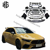 Kit de carrosserie d'aile latérale pour MB Benz Hatchback Classe A W177 Convert A45 AMG Style Wide Body Kit