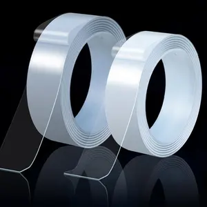 Reusable Nano Transparent Double Sided Adhesive Tape Good Price for Office Use in Roll Form