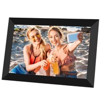 Cadre photo numérique de 10 pouces IPS, écran complet, calendrier, lecteur vidéo, télécommande de type C pour les familles, moniteurs portables