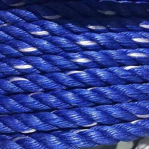 Cuerda Trenzada de Polipropileno PP de 3 Hilos, 100% Fibra Virgen Nueva, para Uso Marino, de Alta Resistencia y Calidad Superior, en Oferta - Product Image 1