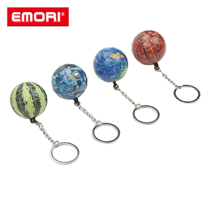 Bán buôn 3D ghép hình câu đố bóng Keychain di động ABS hình cầu phim hoạt hình phong cách nhựa Câu Đố 4cm đường kính 24 miếng có thể tháo rời - Product Image 6