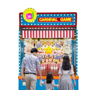 Cabine de jogo de carnaval interativo para família, cabine de jogo de carnaval para parque de diversões ao ar livre, carnaval atlético, para venda