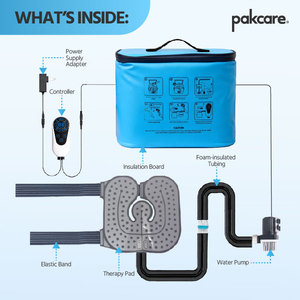 2026 Nova Máquina Portátil Pakcare para Terapia a Frio Doméstica, Sistema de Alívio da Dor por Terapia a Frio para Joelho, Ombro e Alívio do Estresse - Product Image 3