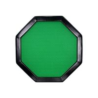 YH Vert Carte à jouer octogonale Table de poker pas cher