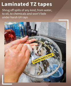 Ruban d'étiquettes laminé <span class=keywords><strong>en</strong></span> <span class=keywords><strong>gros</strong></span> 12mm x 8m compatible avec la cartouche d'étiquettes <span class=keywords><strong>Brother</strong></span> <span class=keywords><strong>P</strong></span>-<span class=keywords><strong>touch</strong></span> TZ631 texte noir sur fond jaune - Product Image 3