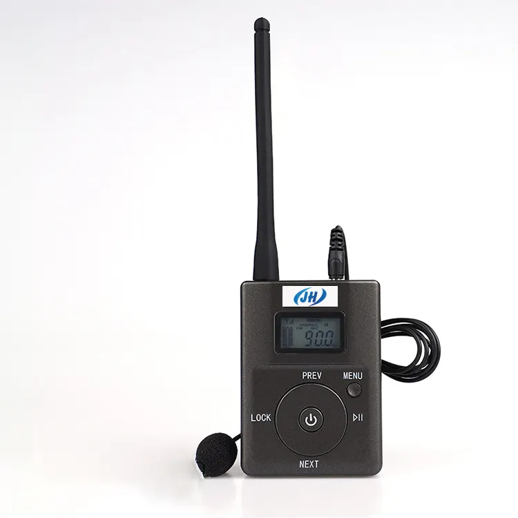 Radio Station Auto Fm Omroep Digitale Stereo Mini Zender Met Microfoon 60-108Mhz Draadloze Maken Een Fm Radio zender
