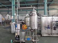Vacuümontgasser voor levensmiddelen, vacuümontgastingsvat voor fruitpulp, vacuümontgasmachine voor de verwerking van mangopuree.