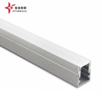 Canal d'éclairage de bord LED au design moderne Bonne vente Nez d'escalier en aluminium pour bureau Lumière linéaire pour éclairage de main courante d'escalier
