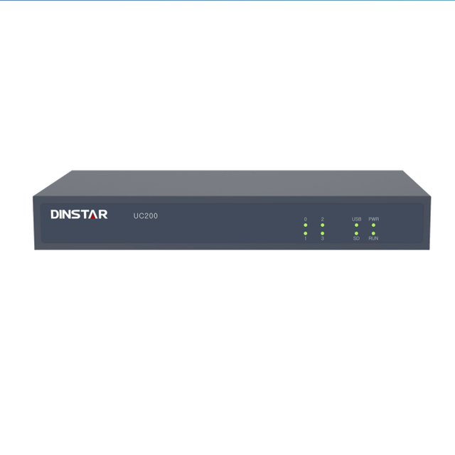 UC200 Pro IP PBX for Small and Medium-sized Enterprises,supporting 60SIP Users and 15 Concurrent Calls2 FXS and 2 FXO Interfaces