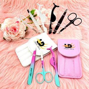 Pince à épiler volume en acier inoxydable pour extensions de cils, marque privée - Product Image 3