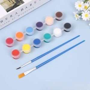 3ml Pigment acrylique 6 couleurs pour enfants 12 couleurs <span class=keywords><strong>Pure</strong></span> Coverage Strong for All Sortes of DIY Toys Graffiti Play <span class=keywords><strong>Imagination</strong></span> - Product Image 6
