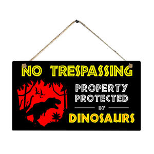 Panneau de peinture en bois rustique suspendu de pays américain, panneaux d'avertissement pour la maison, mur, chambre, décoration d'entrée - Product Image 1