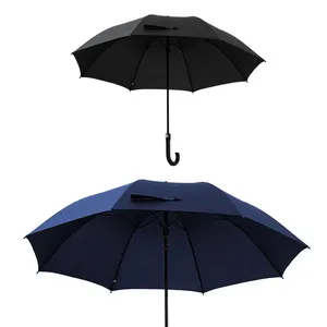 Nieuwe Creatieve Botte Travel Kid Paraplu Handleiding, Rechte Winddichte Paraplu Met Ronde Hoek Voor Veiligheid/