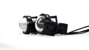 द्वि एलईडी प्रोजेक्टर लेंस हेडलाइट 6000K 65W लेजर उच्च बीम सहायता दोहरे कोर - Product Image 4