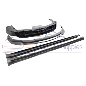 Kit de Carrocería de Fibra de Carbono Mate Seca, Alerón Delantero, Difusor Trasero, Faldones Laterales para TESLA Modelo X 2022+ - Product Image 4