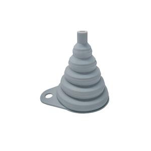 Food Grade Sustainable Water Bottle Oil <b>Liquid</b> Transfer Use Utensil <b>Silicone</b> Collapsible Funnel - Product Image 4