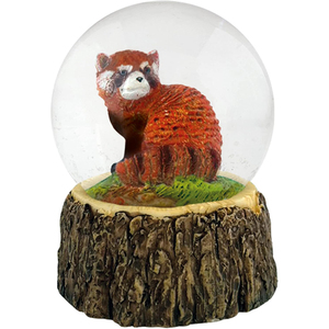 BSCI nhà máy polyresin nước toàn cầu hổ bức tượng tuyết toàn cầu trang trí nhà - Product Image 2