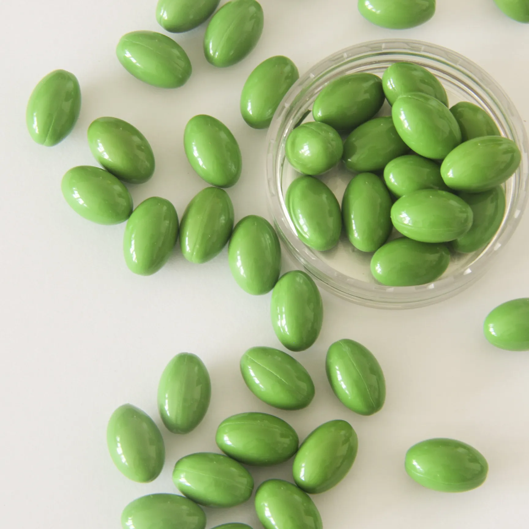 Yeşil detoks otlar formül aloe vera ekstresi softgel güzellik bakımı Premium kalite özel etiket toplu satış yaşam değer Vitamin