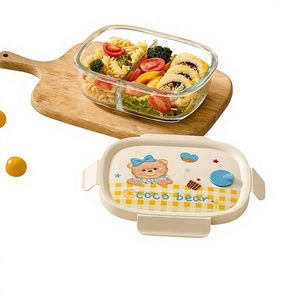 Recipientes de Vidrio de Borosilicato de Alta Resistencia para Preparación de Comidas, Aptos para Microondas y Congelador, con Tapas Herméticas, Aptos para Lavavajillas y Ecológicos - Product Image 3