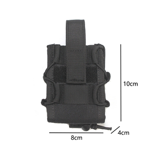 Nuevo Producto: Bolsa Táctica de Nylon Negra Impermeable para Esposas, Portátil para Exteriores con Cierre de Gancho y Bucle, <span class=keywords><strong>Riñonera</strong></span> Táctica para Hombre - Product Image 6