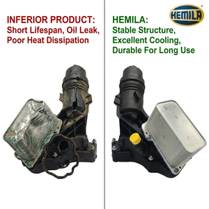 Pièces de véhicule HEMILA 11428583895 Ensemble de filtre à huile en plastique et aluminium pour moteur BMW B58 X3/4/5/6/7 État neuf - Product Image 3