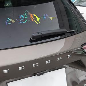 Pegatinas de vinilo personalizadas impermeables con diseño de montaña nevada para coche y motocicleta, adecuadas para <span class=keywords><strong>Toyota</strong></span>, BMW, Lexus, VW - Product Image 6