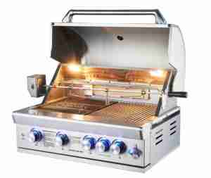 <span class=keywords><strong>Barbecue</strong></span> de table de luxe en acier inoxydable 304, gaz naturel GPL, 66 000 BTU, pour jardin, 32 à 36 pouces - Product Image 1