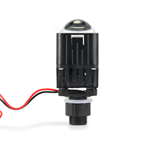 Modul Proyektor M1 Mini LED Bi Lens 1.5 Inch 12V 25W 3000 Lm 6000K Universal untuk Retrofit Upgrade Lampu Depan Mobil