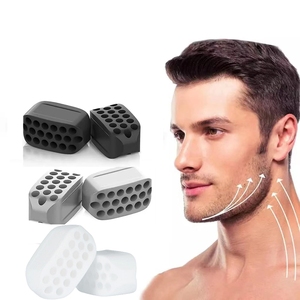 مدلك كرة الوجه مدلك سيليكون الوجه التخسيس الفك المدرب سيليكون مضغ التمرين - Product Image 1