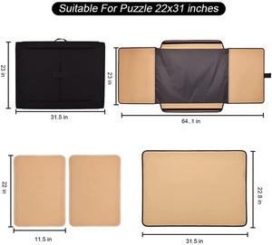 Bảng Câu Đố Ghép Hình Di Động Caddy Với Khay Phân Loại - Product Image 3