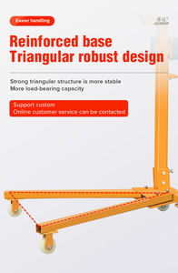 Diskon derek Mini ponsel 200kg 300kg 500kg derek lantai angkat kecil portabel derek Toko lipat dengan derek Manual - Product Image 5