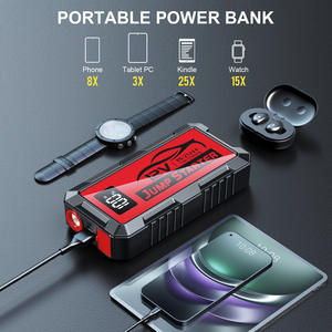 Arrancador de Baterías PSEOLO PS-212 de 12V 8000A con Pantalla Digital y Luces LED - Product Image 3