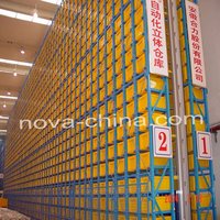 Sistema de bastidor de lanzadera ASRS con software de monitoreo en tiempo real