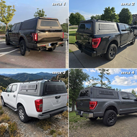Ford F150 RAM 1500 Hardtop Truck Cap Canopy Aerospace Aluminum No Drill 5.7FT Bed Pickup Topper Camper Shell Waterproof