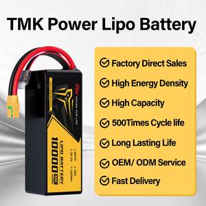 Batería LiPo de Alta Tasa de Descarga 350Wh/kg 30C, 22.2V 10Ah 6S1P, Paquete Flexible Ultraligero (Solo 1360g) para Drones FPV de Carga Pesada y UAVs Tácticos - Product Image 3