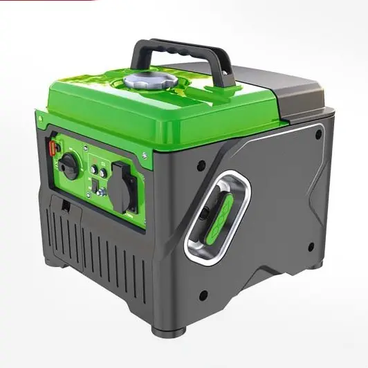 800W variable frequency gasoline generator single phase digital generator hand start home