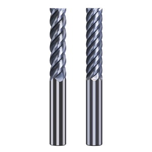 65 Degree Tungsten Steel Milling Cutter 4-Flute Inverted Cone Mold Frame Special <strong>End</strong> <strong>Mill</strong> Sizes 8 10 12 - Product Image 2