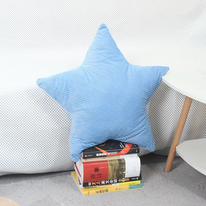 Benutzer definierte moderne Stil Solid Pattern Cord Kissen 3D Star Moon Shape Throw <span class=keywords><strong>Pillow</strong></span> - Product Image 2