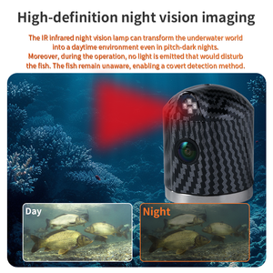 เครื่องหาปลาใต้น้ำแบบพกพา 360 องศา เลนส์เปิดโล่ง ผลิตในจีน - Product Image 6
