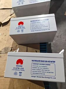 Batería de Gel Sellada VRLA de 12V 200Ah 250Ah, Libre de Mantenimiento, Batería de Plomo-Ácido <span class=keywords><strong>AGM</strong></span> para Sistemas Solares, UPS y Electrodomésticos - Product Image 4