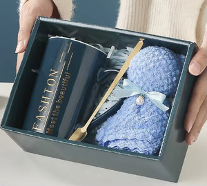 Großhandel Werbeartikel Geschenkset Wellness-Kaffee Valentinstag Luxus Firmengeschenkset Personalisiertes Geschenkset für Frauen Männer - Product Image 2