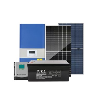 Système d'énergie solaire hybride 10kw 8kw 5kw, système solaire complet pour les ménages - Product Image 4