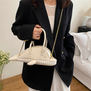 Bolsa Criativa Pequena 2025 Nova Bolsa de Ombro em Forma de Golfinho Fofa para Meninas - Product Image 4
