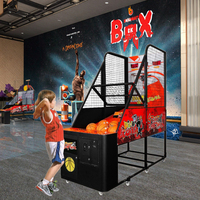 Machine de jeu d'arcade de basketball en gros, machine de jeu d'arcade de tir au basketball de rue