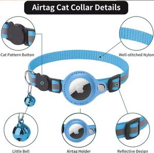 GSC Pet locator collar Airtag pet collar <b>tracker</b> anti-loss <b>cat</b> bell collar - Product Image 4