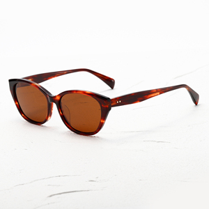Gafas de sol tipo ojo de gato para mujer, montura completa de tortuga, lentes polarizadas, protección UV400, protección solar para adultos - Product Image 5
