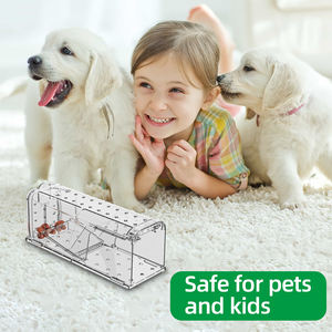 Pièges à <span class=keywords><strong>souris</strong></span> les plus vendus, pièges à <span class=keywords><strong>souris</strong></span> humains sans cruauté, capture et relâchement, pièges à <span class=keywords><strong>souris</strong></span> d'intérieur et d'extérieur, cage de capture de petite taille - Product Image 4